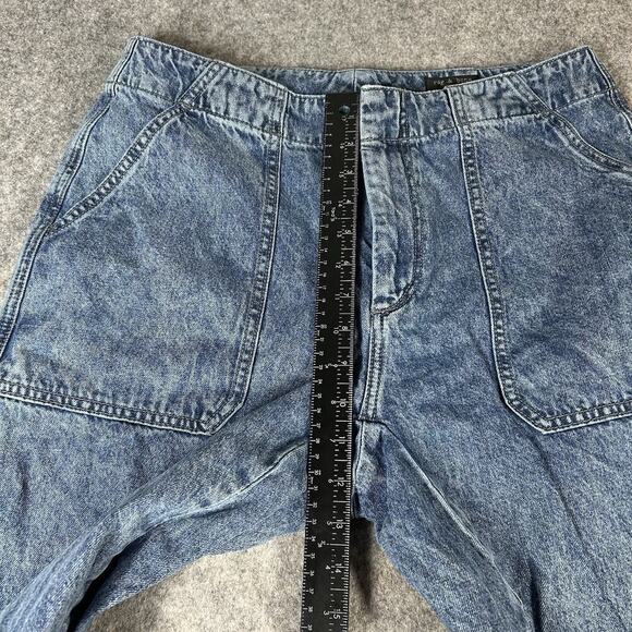 Rag & Bone Leyton Jeans Womens 10 Straight Leg Medium Wash Denim Cotton - Picture 3 of 11
